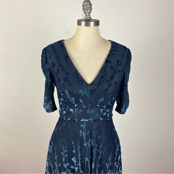 Anthropologie Navy Blue Maxi Dress - Picture 4 of 8